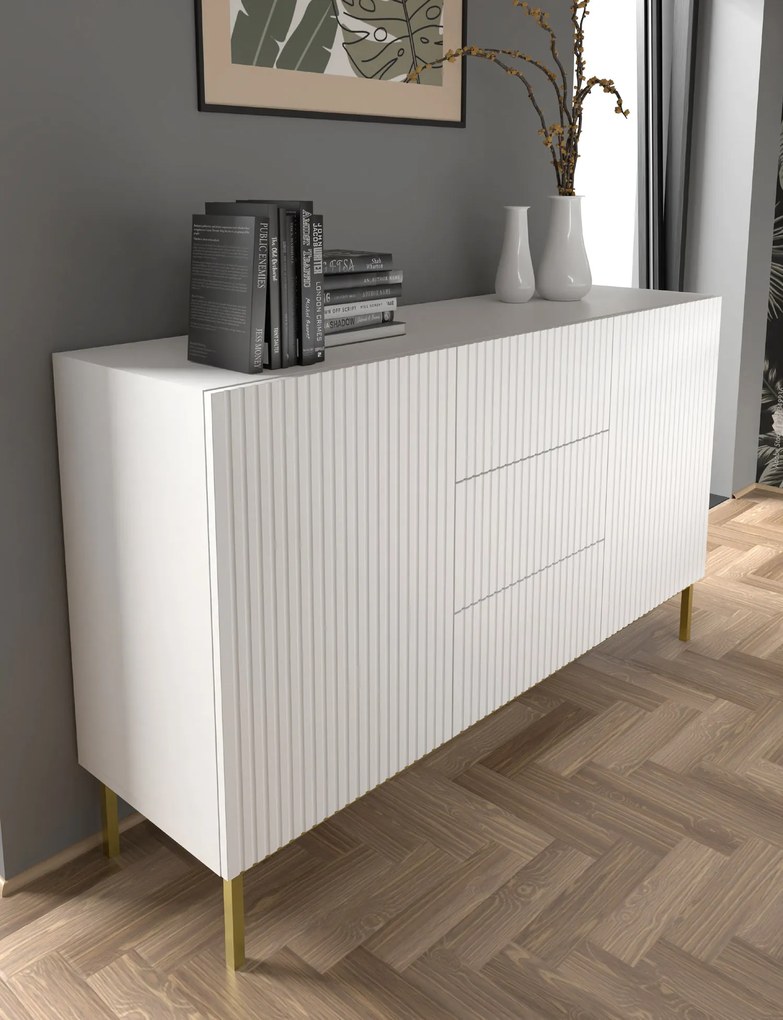 Comodă Rawy 3D3S (Alb). 1061126