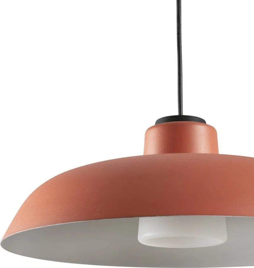 Pendul iluminat exterior decorativ IP65 SAGA orange