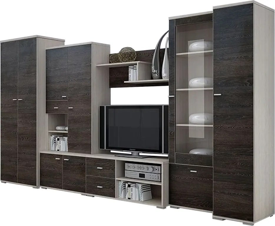 Mobilier living, frasin/stejar american, ARS