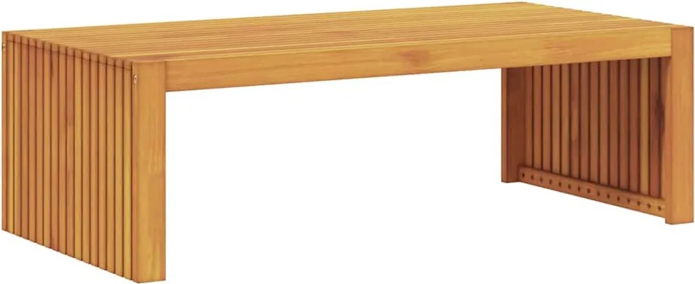 vidaXL Masă laterală Ulei Natural 110 x 55 x 35 cm