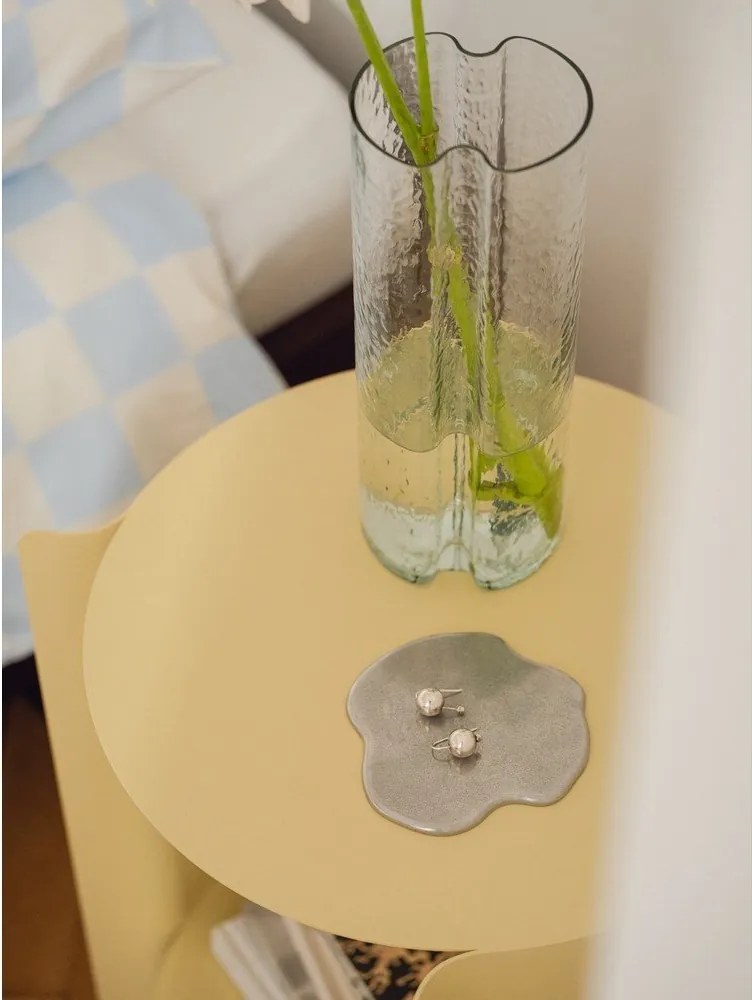 Măsuță auxiliară rotundă din oțel ø 32 cm Wa – noo.ma