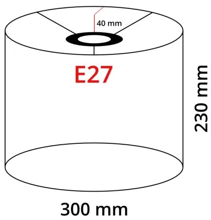 Lampă de podea LED TUNJA, 1x E27/20W/230V, Ø 30 cm, negru/taupe