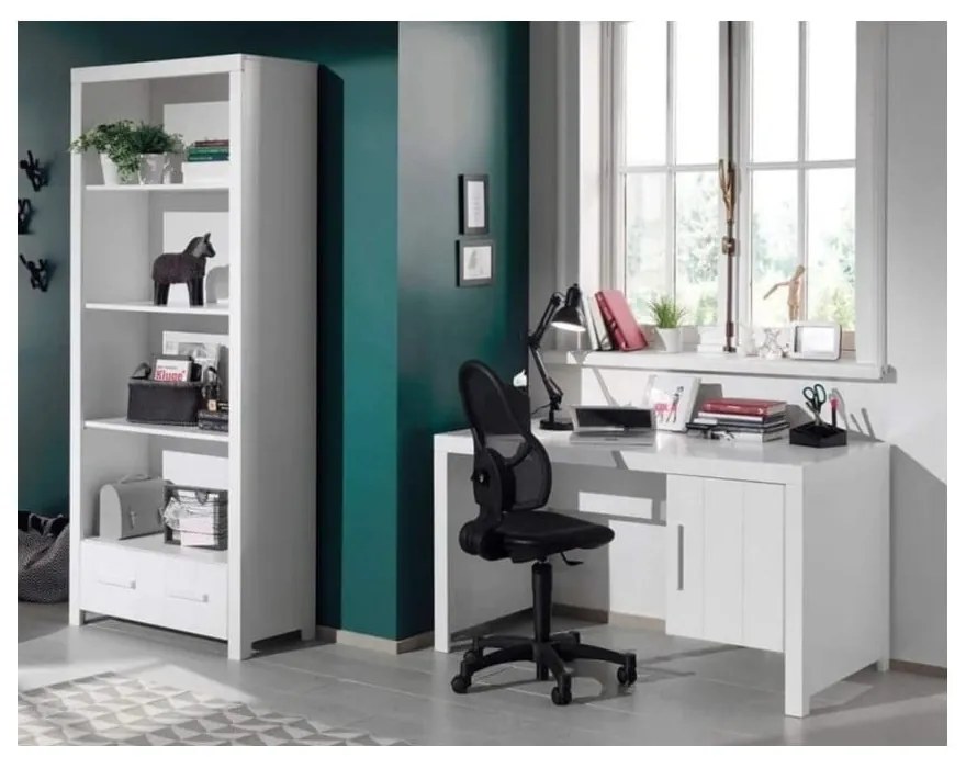 Birou pentru copii Vipack Erik, alb