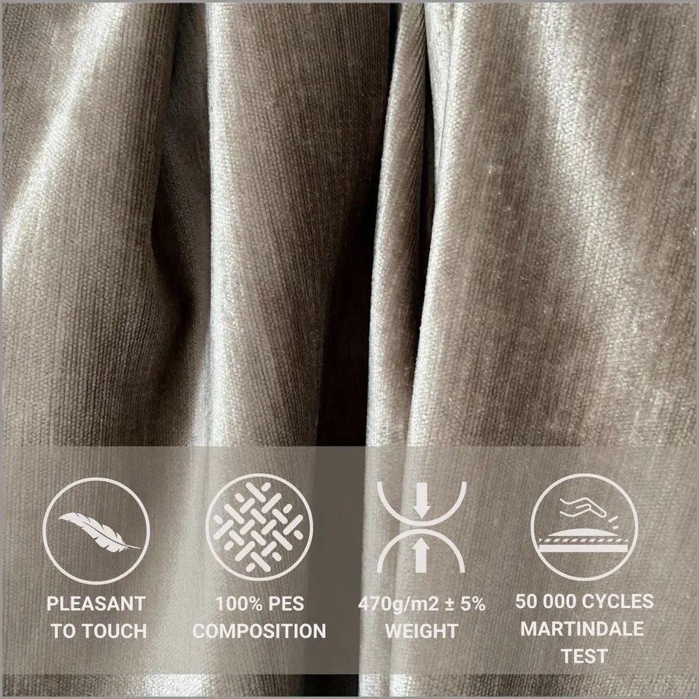 Pat matrimonial bej tapițat cu spațiu de depozitare cu somieră 160x200 cm Aruba L – Maison de Rêve