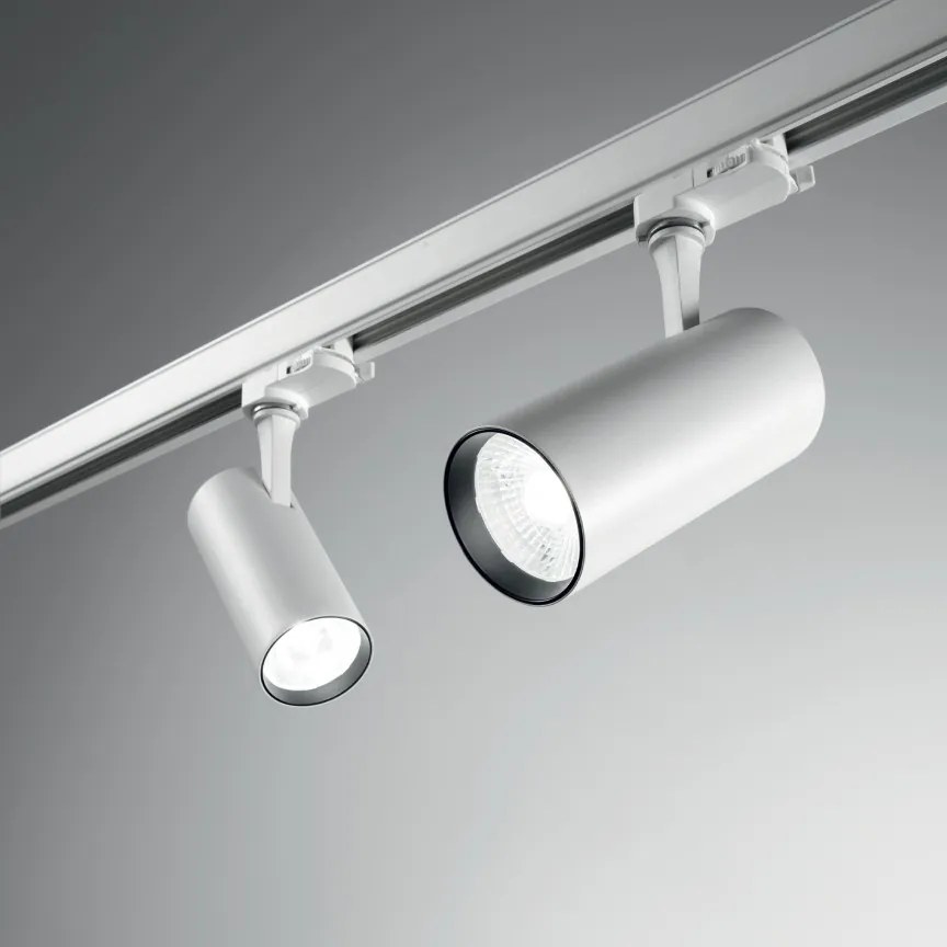 Spot LED directionabil pentru sina Link, FOX 15W CRI80 41° 3000K WH 250434 IDL