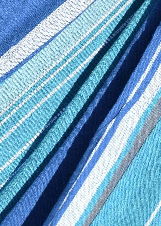 Hamac TEXTIL 200x100cm albastru-alb