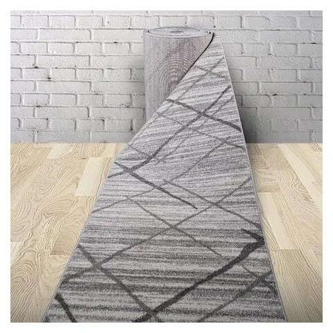 Traversa Beenom design romburi gri-bej 1012-125 Selectează lătime: 200 X