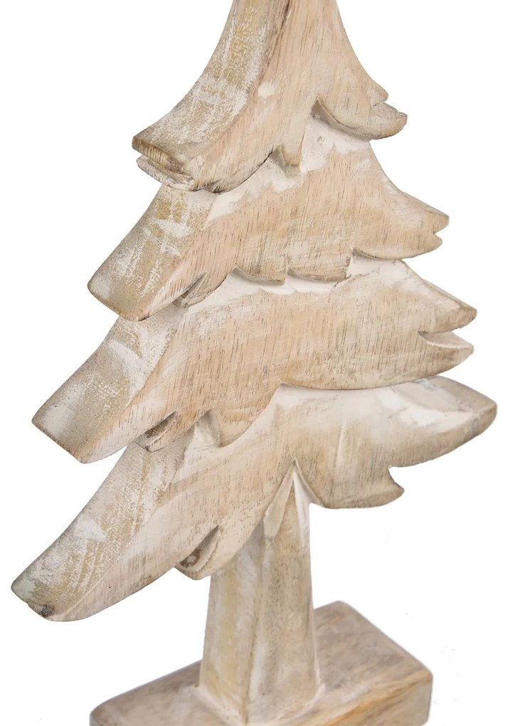 Decorațiune din lemn de mango 4Home Frozen Tree, 30 cm, S