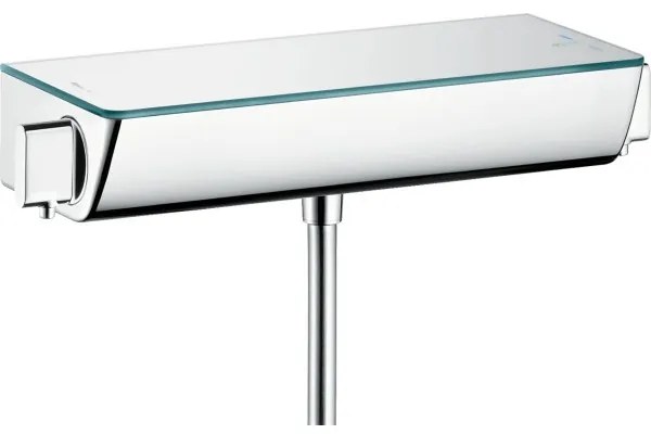 Baterie dus cu termostat, Hansgrohe Ecostat Select, crom, 13161000