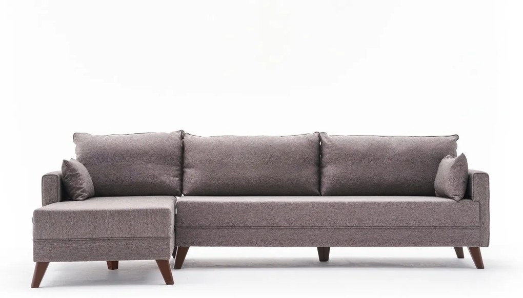 Canapea de colț Bella Corner Sofa Left - Brown