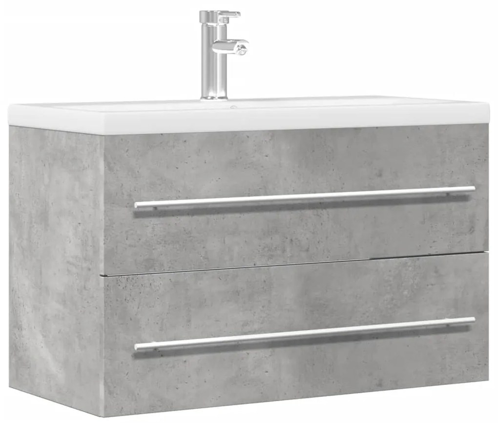 vidaXL Dulap de chiuvetă stejar artizanal 80x38,5x48 cm lemn prelucrat