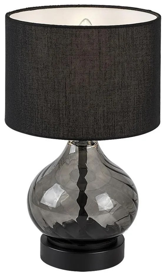 Lampă de masă Rabalux 74034 PIRELO 1xE14/25W/230V fumuriu