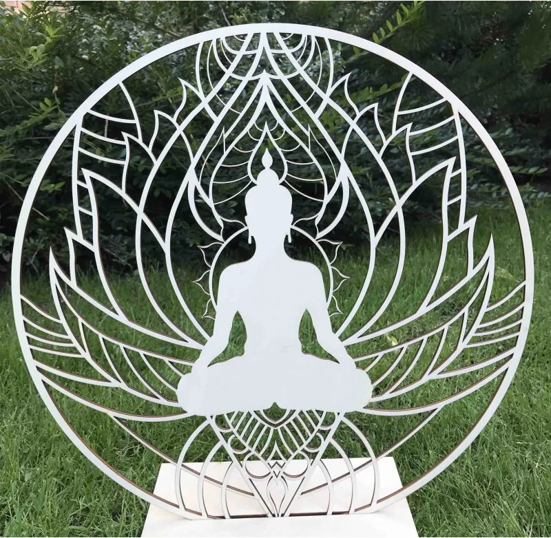 SENTOP | Pictură murală mandala și Buddha - CAMERA