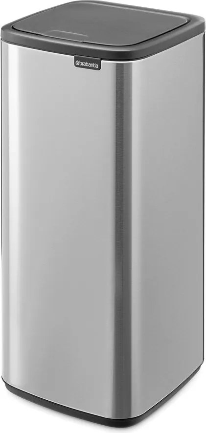 Coș de gunoi argintiu mat cu senzori de atingere din oțel 30 l Bo Touch – Brabantia