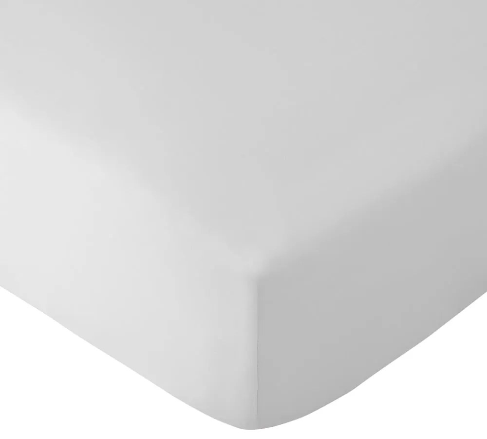 Cearceaf alb cu elastic 90x190 cm So Soft Easy Iron – Catherine Lansfield