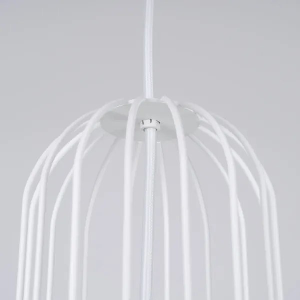 Lustră pe cablu Sollux SL.1335 BRINA 3xG9/8W/230V alb