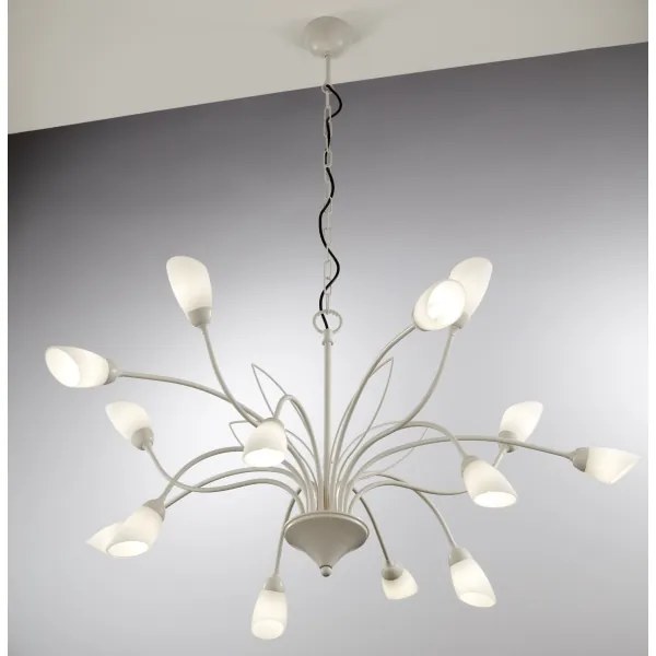 Jupiter 2062 - Candelabru pe lanț GLORIOSA 15xG9/14W/230V crem