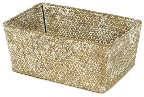 Cos tricotat compactor 30 x 20 x 13 cm, bej