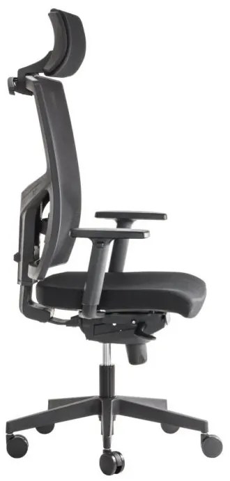 Scaun de birou Vesel Plus, negru