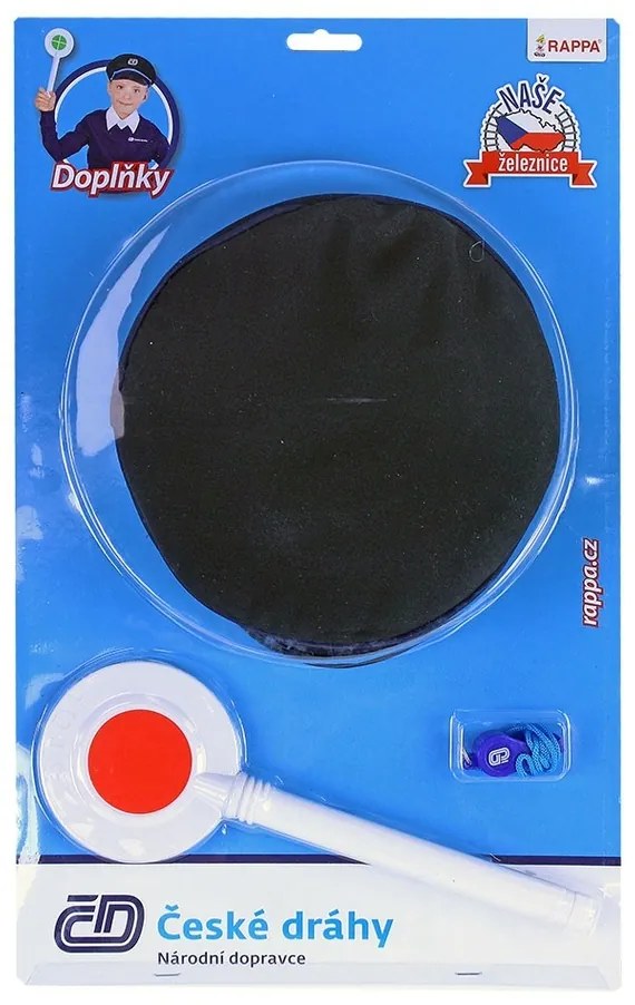 Rappa Czech Railways set cu fluier și clapă , 3buc