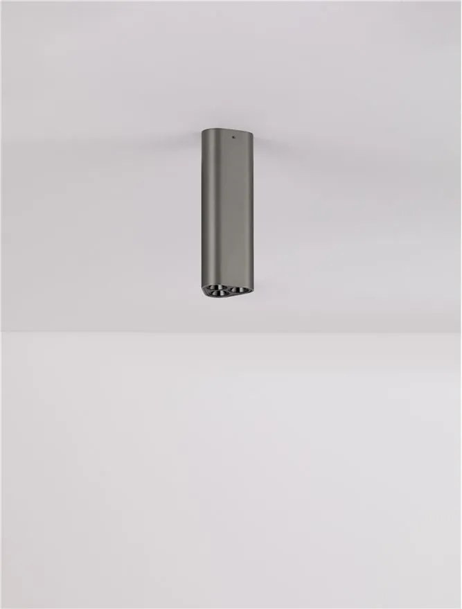 Spot LED aplicat design modern ETHO nickel, NVL-9695157