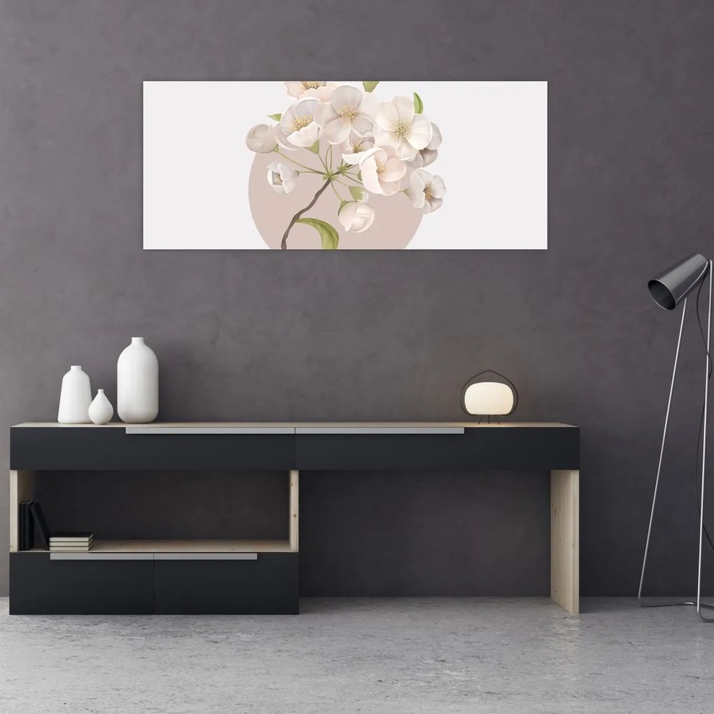 Tablou - Înflorește cu grație N⁰2 (120x50 cm)