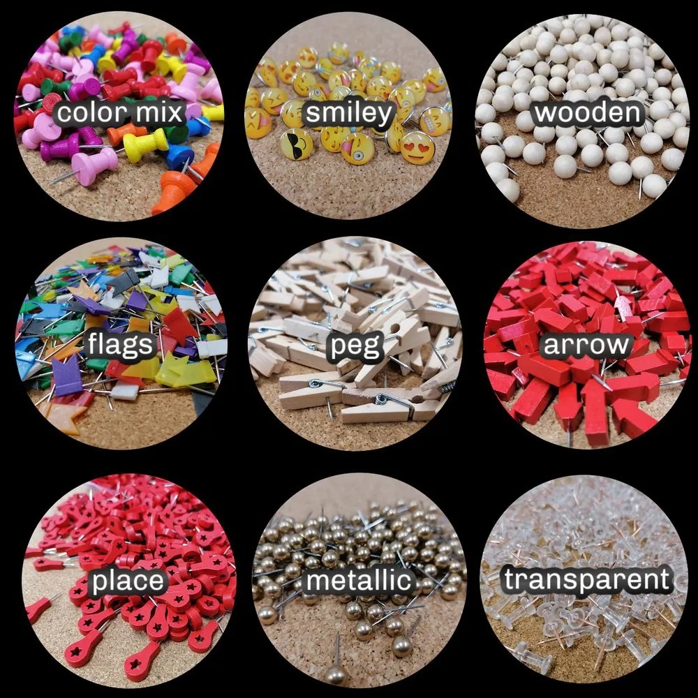 Tablou pe plută harta lumii excepțională