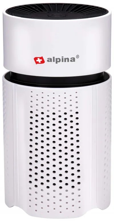 Purificator de aer auto sau spatii mici Alpina, 1.5W, Pana la 6m², 6 m³/h, HEPA 13, Ionizator, USB-A, Alb