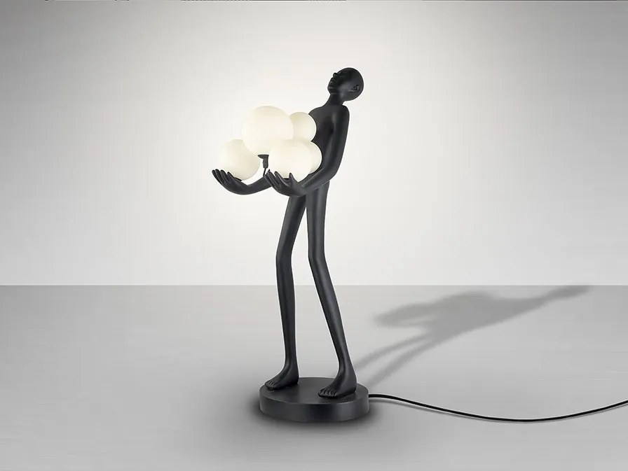 Figurina decorativa / Lampa de masa design lux La Carga