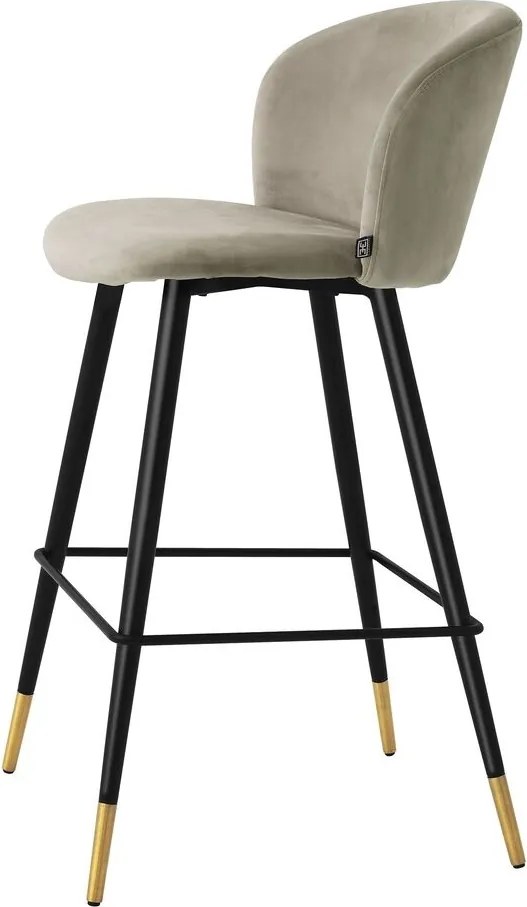 Scaun de bar design elegant LUX Volante, bej 115732 HZ