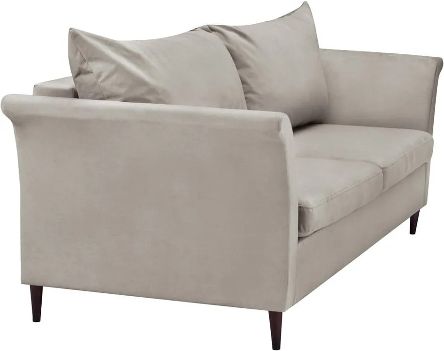 Canapea extensibilă cu spațiu pentru depozitare Mazzini Sofas Pivoine, bej