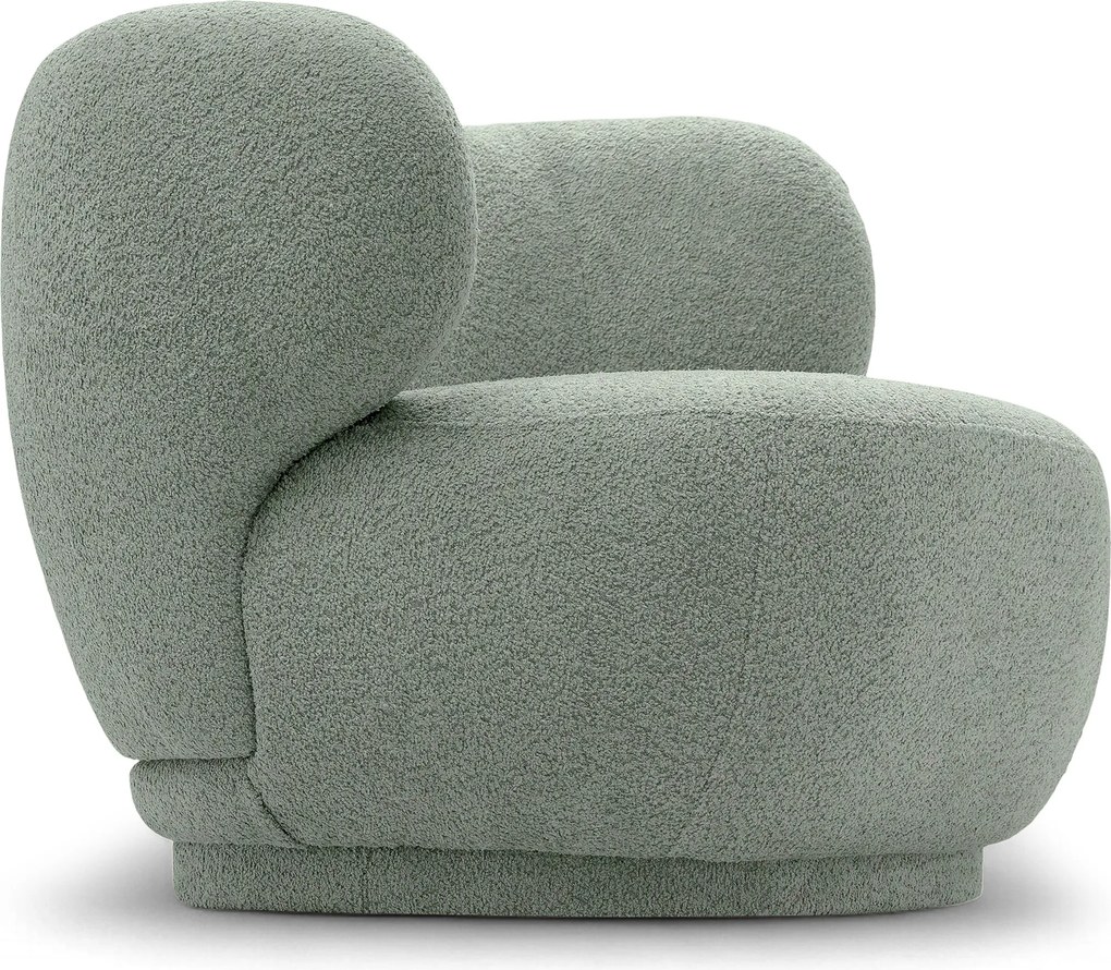 Fotoliu de relaxare Skindi - bouclé verde Catch Me 13