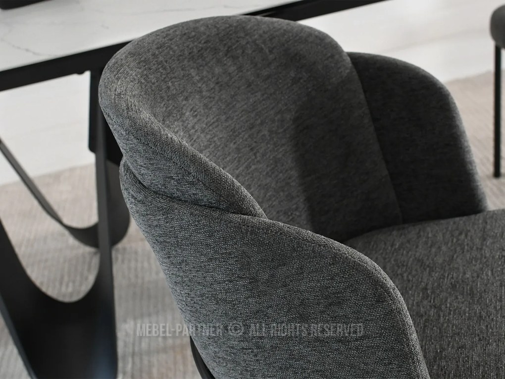 Scaun Conor (grafit + negru). 1111010