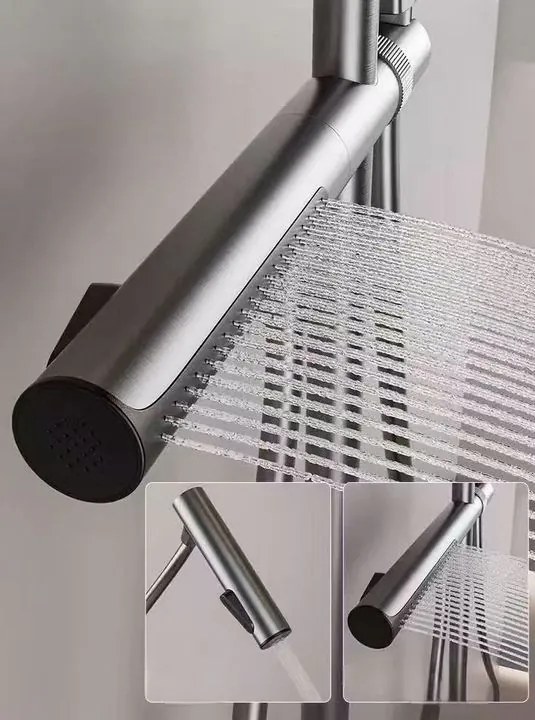 Set dus cu termostat REA Pedro titan