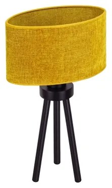 Lampă de masă Duolla OVAL 1xE27/15W/230V d. 30 cm maro