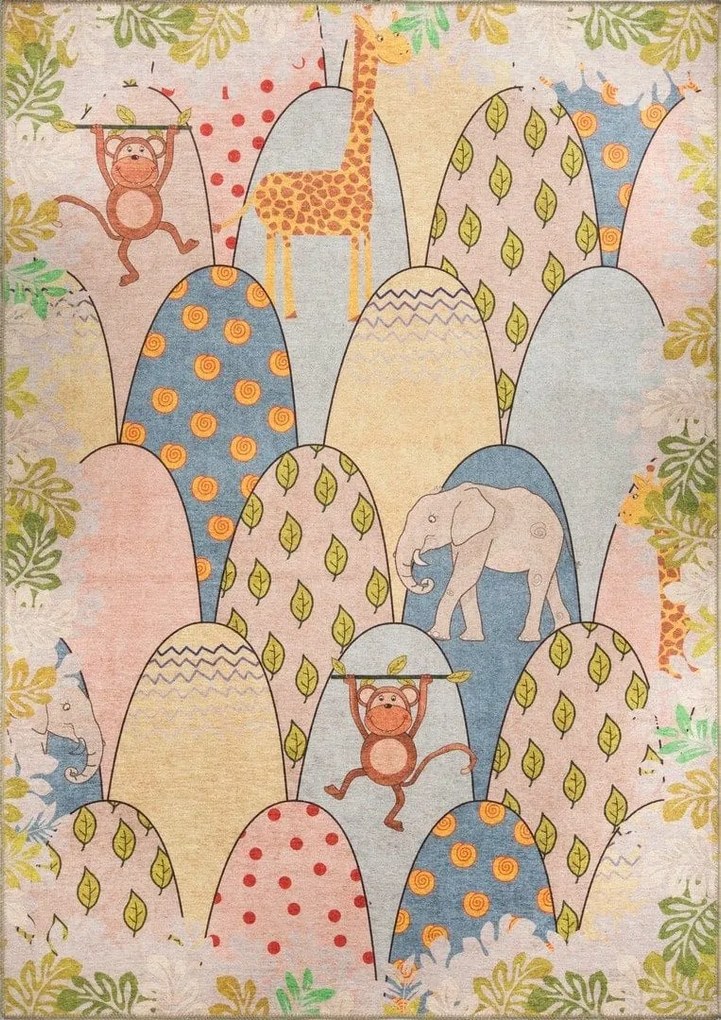 Covor MINOR CHENILLE, 75x150 cm, forma dreptunghiulara, poliester, mul