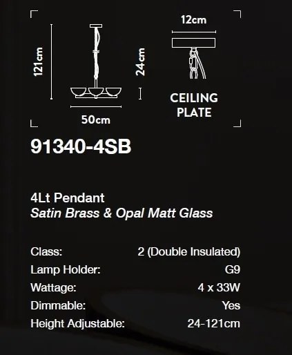 Candelabru stil clasic Belle D-50cm