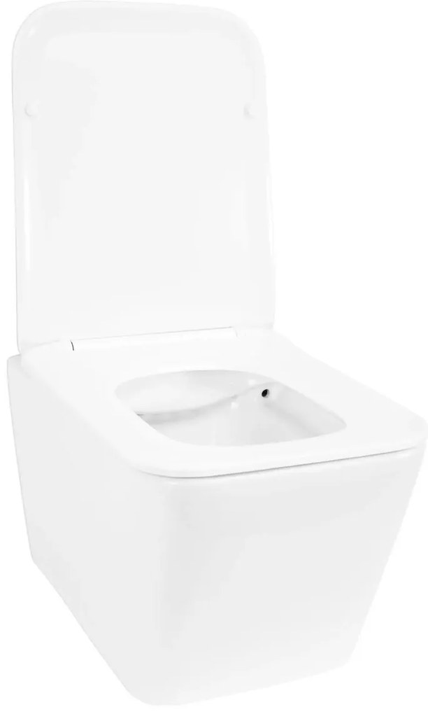 Rea Julio vas wc cu capac soft-close agatat da alb REA-C4803