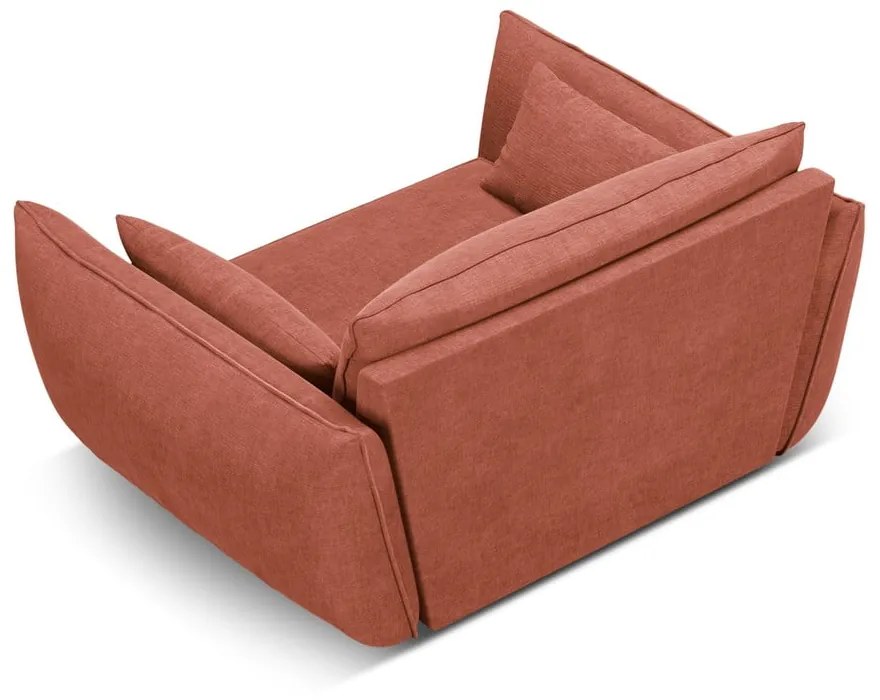 Fotoliu roșu Vanda – Mazzini Sofas