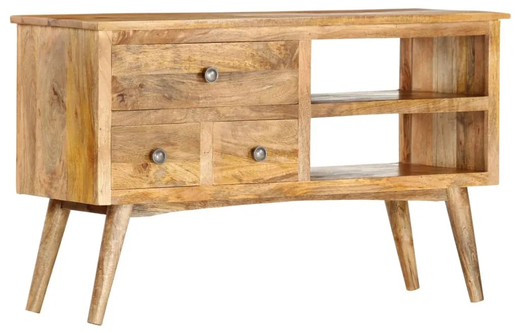 286295 vidaXL Dulap, 102 x 35 x 61 cm, lemn masiv de mango