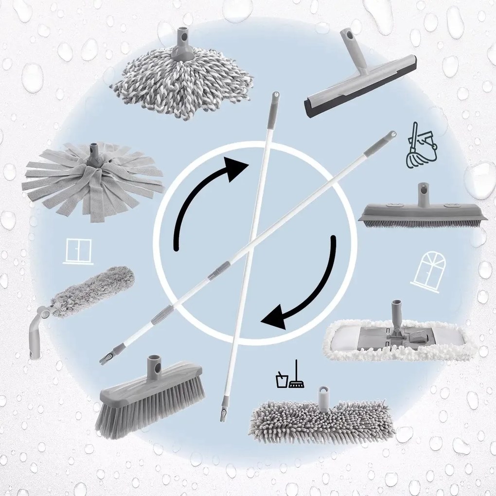 Orion Bară inox/UH cu clemă CLEAN SYSTEM 130 cm