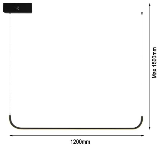 Immax NEO 07221L - Lustr LED reglabil pe cablu LITE PATTINI LED/26W/230V + DO