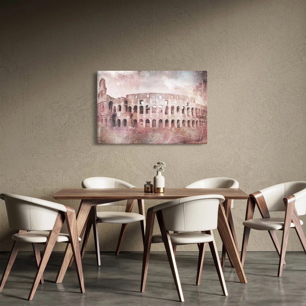Tablou - Carte poștală de epocă a orașului N⁰2 (90x60 cm)