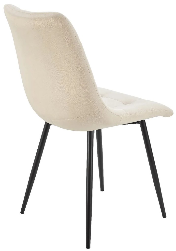 Jusky Set 2 scaune de sufragerie Blanca - bej