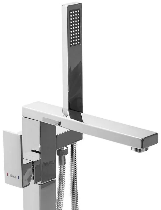 Baterie freestanding Tery argintiu H88,5 cm