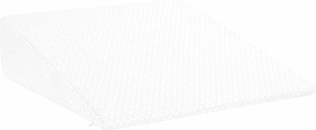 vidaXL Perna wedge Simplu Alb 69 x 64 x 19 cm Spumă cu Memorie