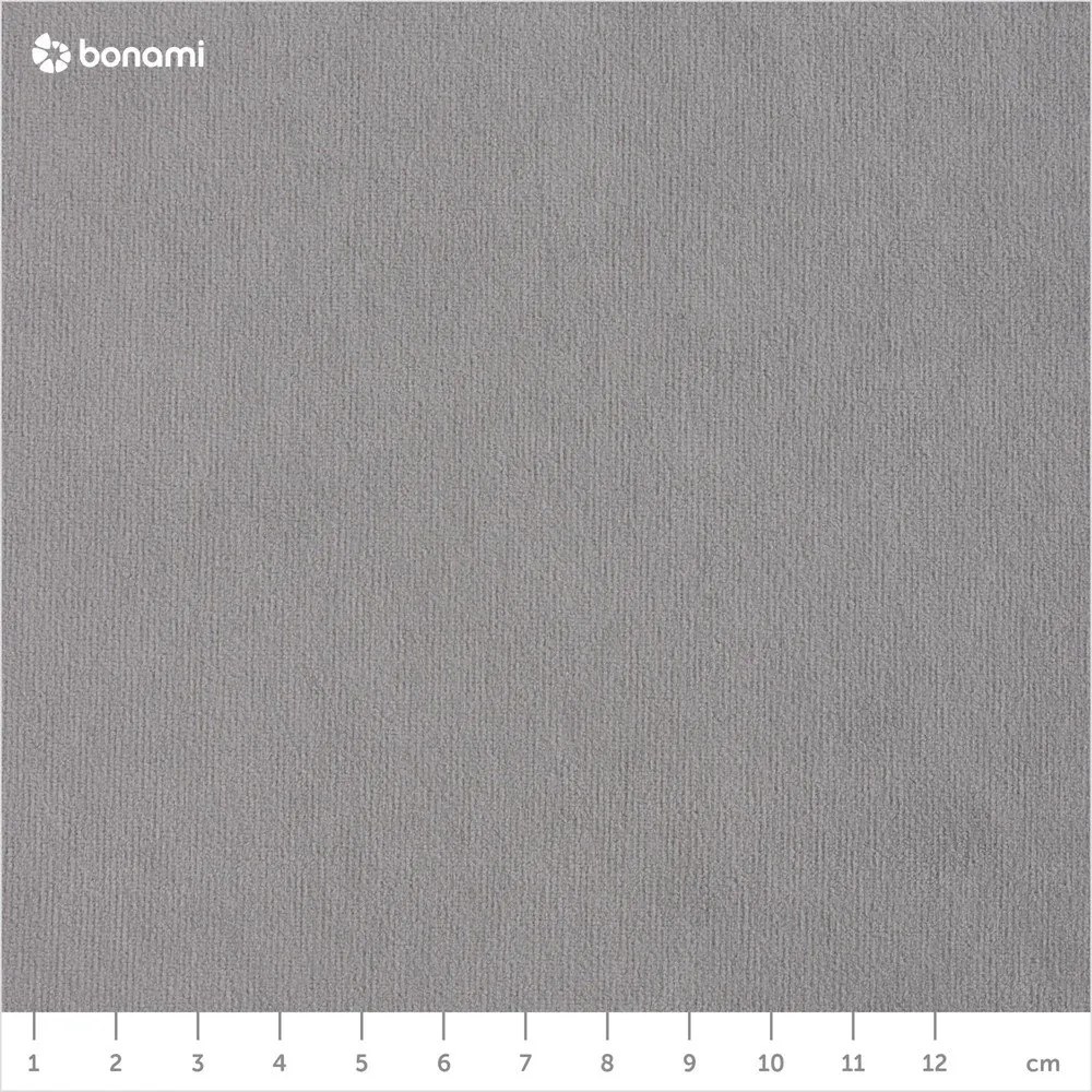 Colțar gri deschis extensibil cu tapițerie din catifea (cu colț pe partea stângă ) Sweet Harmony – Miuform