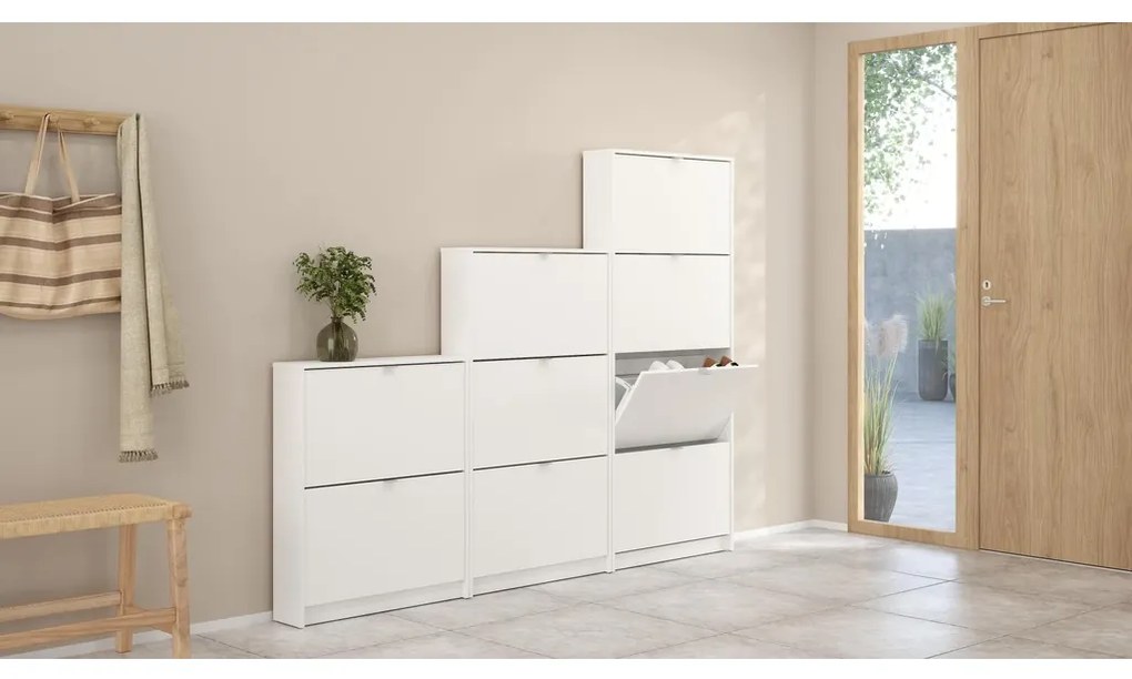 Suport pentru pantofi Flap A 165, alb