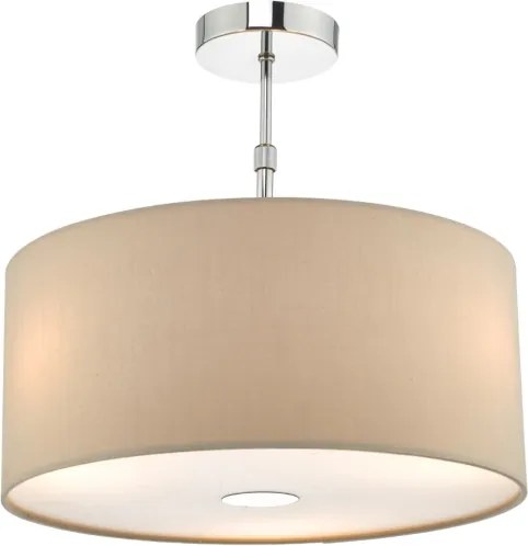 Där Lighting RON6529 - Lustră pe cablu RONDA 1xE27/60W/230V bej