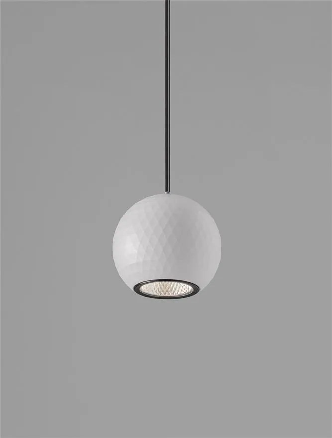 Pendul incastrabil LED stil minimalist 3000K NOTIC alb